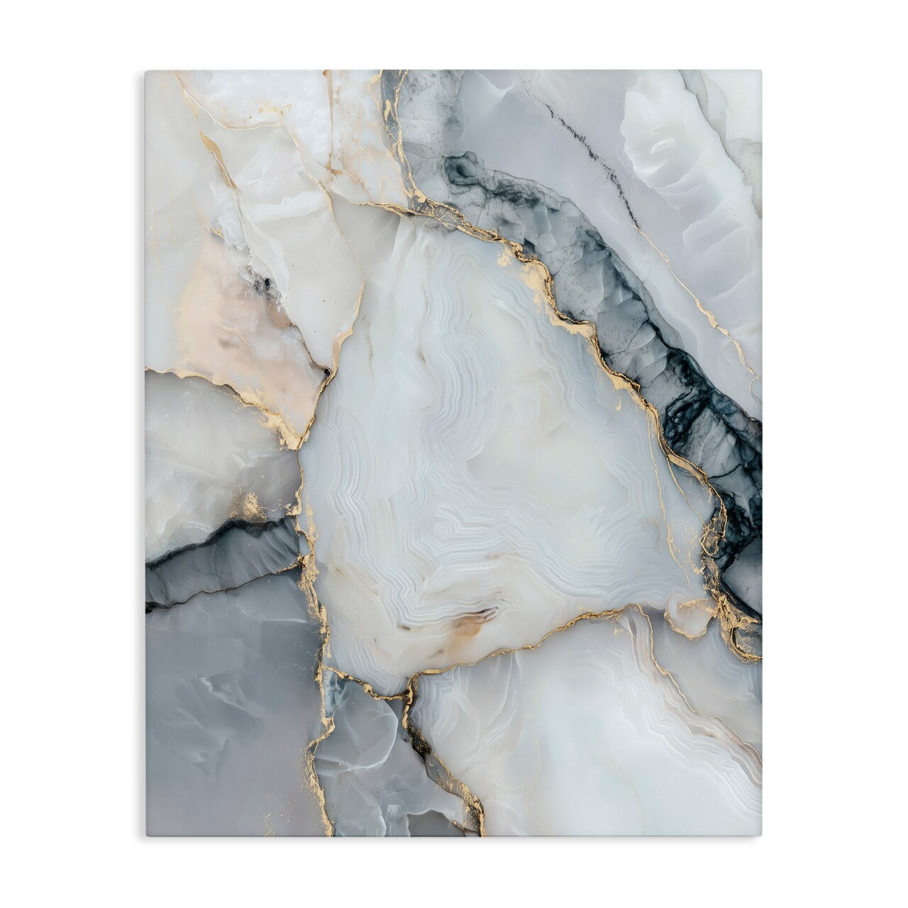 Stupell Industries Luxe Stone Geode Canvas, design by Svetlana Aleynikova